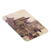 Der Eingang zum Tempel von Kiyomizu-Dera in Kyoto Magnet (Rechte Seite)