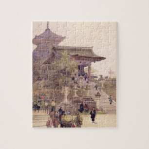 Der Eingang zum Tempel von Kiyomizu-Dera, Kyoto Puzzle
