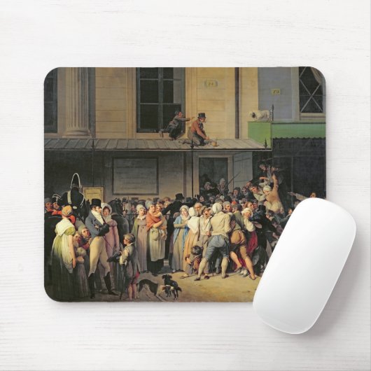 Der Eingang zum Theater de L'Ambigu-Comique Mousepad (Mit Mouse)