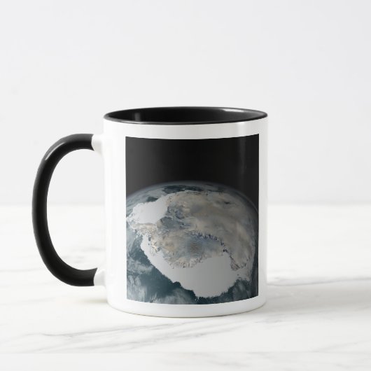 Der eingefrorene Kontinent der Antarktis Tasse (Links)