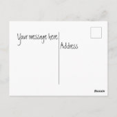 Der Einheitskreis Postkarte (Rückseite)