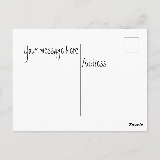 Der Einheitskreis Postkarte (Rückseite)