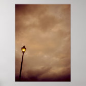 Der einsame Lamppost Poster (Vorne)