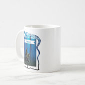 Der einsame Ritter: Eine Reise durch den Nebel Kaffeetasse (Vorderseite Links)