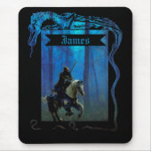 Der einsame Ritter: Eine Reise durch den Nebel Mousepad (Vorne)