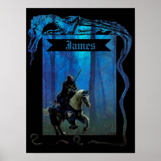 Der einsame Ritter: Eine Reise durch den Nebel Poster (Vorne)