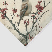 Der einsame Sparrow Seidenpapier (Ausschnitt)