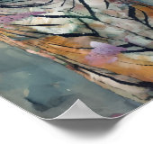 Der einsame Tiger Poster (Ecke)