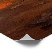 Der einsame Überlebensbaum - Majestic Canyon Lands Poster (Ecke)