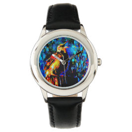 Der einsame Vogel 2 Armbanduhr