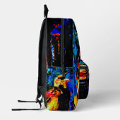 Der einsame Vogel 2 Bedruckter Rucksack (Links)
