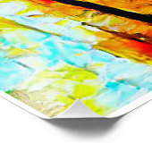 Der einsame Vogel 2 Fotodruck (Ecke)