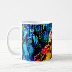 Der einsame Vogel 2 Kaffeetasse