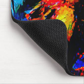 Der einsame Vogel 2 Mousepad (Ecke)