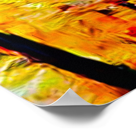 Der einsame Vogel 2 Poster (Ecke)