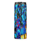 Der einsame Vogel 2 Thermosbecher (Rückseite)