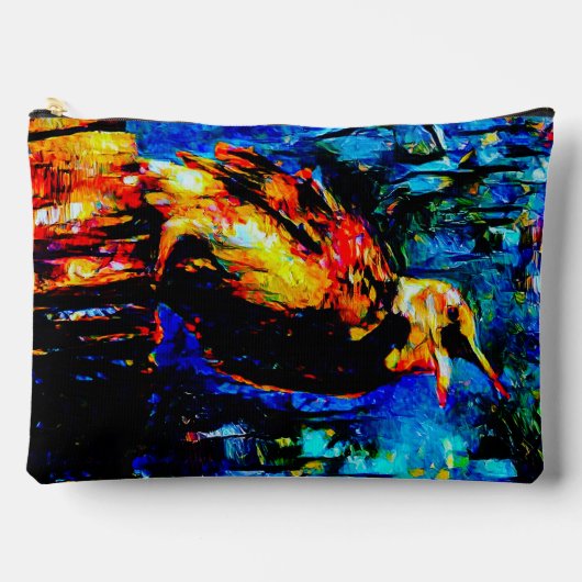 Der einsame Vogel 2 Zubehörtasche (Vorderseite)