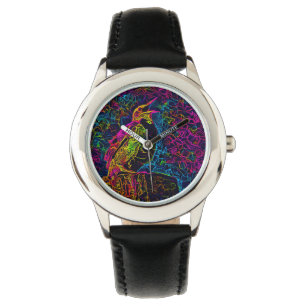 Der einsame Vogel 3 Armbanduhr