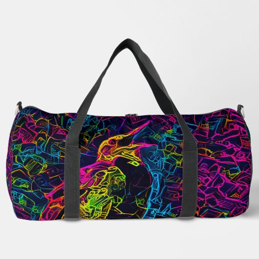 Der einsame Vogel 3 Duffle Bag (Vorderseite)