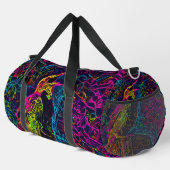 Der einsame Vogel 3 Duffle Bag (Rechte Ecke)