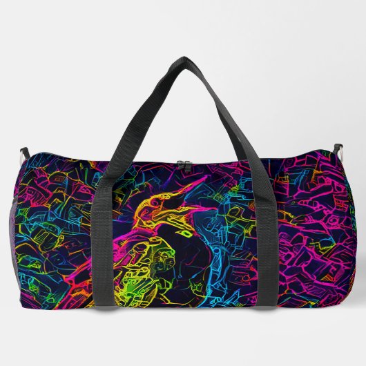 Der einsame Vogel 3 Duffle Bag (Rückseite)