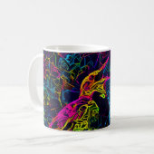 Der einsame Vogel 3 Kaffeetasse (Vorderseite Links)