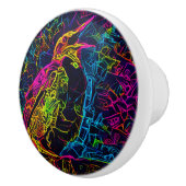 Der einsame Vogel 3 Keramikknauf (Rechts)