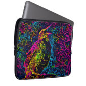 Der einsame Vogel 3 Laptopschutzhülle (Vorne Rechts)