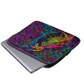 Der einsame Vogel 3 Laptopschutzhülle (Vorne Knopf)