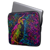 Der einsame Vogel 3 Laptopschutzhülle (Vorderseite Links)