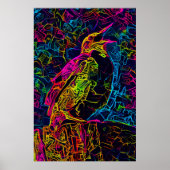 Der einsame Vogel 3 Poster (Vorne)