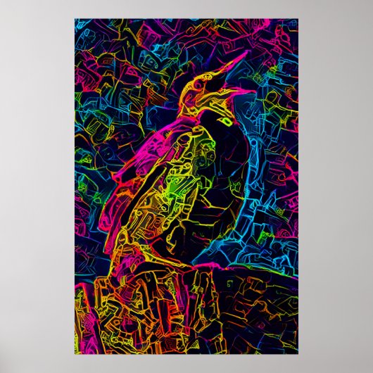 Der einsame Vogel 3 Poster (Vorne)