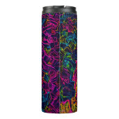 Der einsame Vogel 3 Thermosbecher (Rückseite)