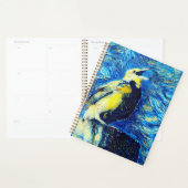 Der einsame Vogel im VanGogh-Stil Planer (Anzeige)