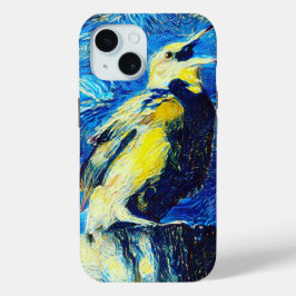 Der einsame Vogel-VanGogh-Stil Case-Mate iPhone Hülle