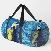 Der einsame Vogel-VanGogh-Stil Duffle Bag (Rechte Ecke)
