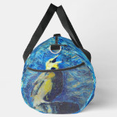 Der einsame Vogel-VanGogh-Stil Duffle Bag (Rechts)