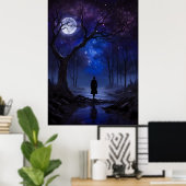 Der einsame Weg Poster (Heimbüro)