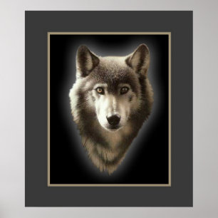 Der einsame Wolf Poster