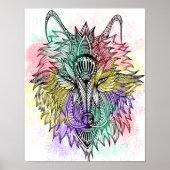 Der einsame Wolf Poster (Vorne)