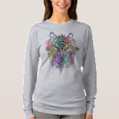 Der einsame Wolf T-Shirt (Vorderseite)