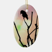 Der einsame würzige Oval Keramikornament (Rechts)