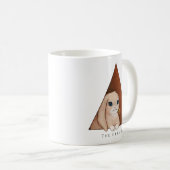 "Der Einsiedler"-Hase Kaffeetasse (VorderseiteRechts)