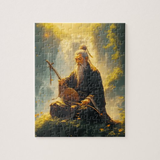 Der Einsiedler Shan Shui Puzzle (Vertikal)