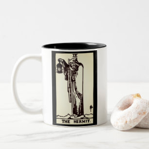 der Einsiedler-Tarotkarte Tasse