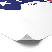 Der einstündige Staat Poster (Ecke)