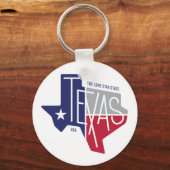 Der einstündige Staat Schlüsselanhänger (Vorderseite)