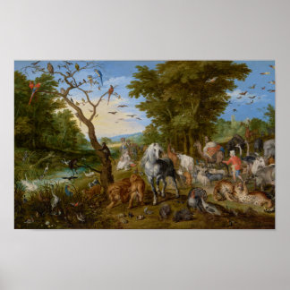 Der Eintrag der Tiere in Noah's Ark (1613) Poster