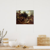 Der Eintritt Christi in Jerusalem, c.1720 Poster (Küche)