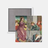 Der Eintritt Christi in Jerusalem Magnet (Vorderseite/Rückseite)